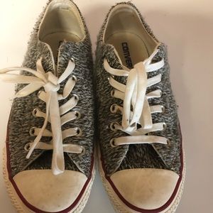Gray Converse, size 8